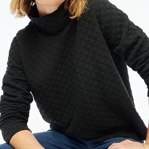 J Crew Factory Quilted Turtleneck